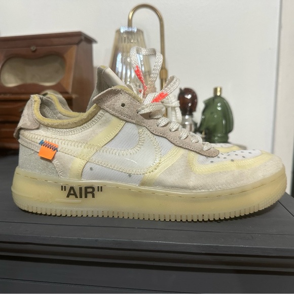 Nike x Off-White Air Force 1 Low “Volt/White” - Picture 1 of 11